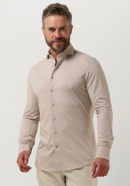 Beige PROFUOMO Klassiek overhemd PPUH10055 - large