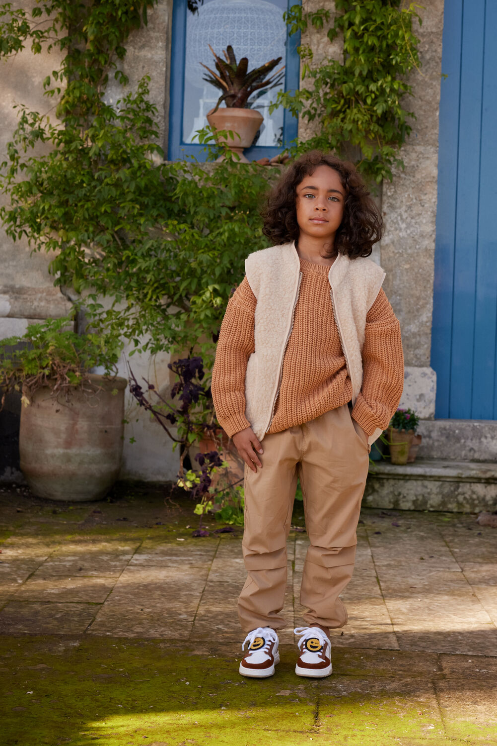 ALWERO Jongens Colberts Rudi Junior Beige
