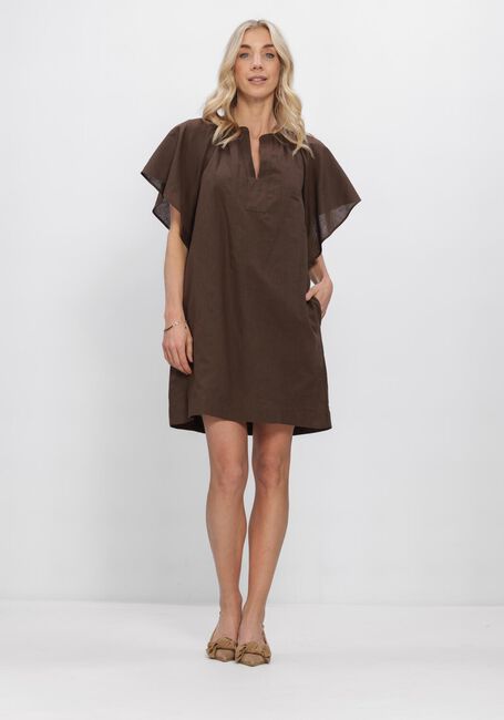 Bruine NOTRE-V Jurken NV-HENNETTE - large