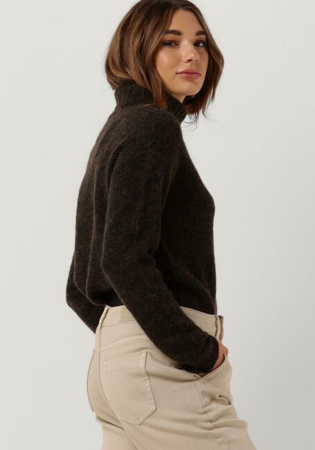 Bruine MY ESSENTIAL WARDROBE Coltrui 11 THE KNIT ROLLNECK - large