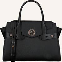 Zwarte MICHAEL KORS Handtas LG FLAP BELTED SATCHEL - medium