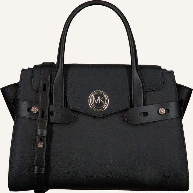 Zwarte MICHAEL KORS Handtas LG FLAP BELTED SATCHEL Zwarte MICHAEL KORS Handtas LG FLAP BELTED SATCHEL - large