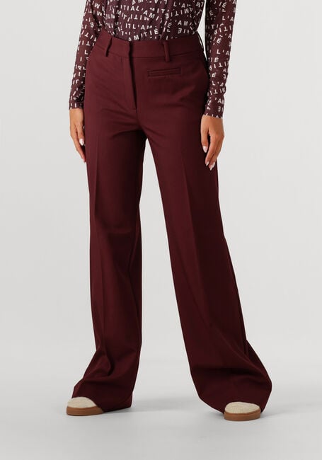 Bordeaux HAUTE L'AMITIÉ Pantalon PREMIERE PLAIN TALL PANT - large