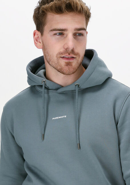 Blauwe PUREWHITE Sweater PURE LOGO HOODIE - large
