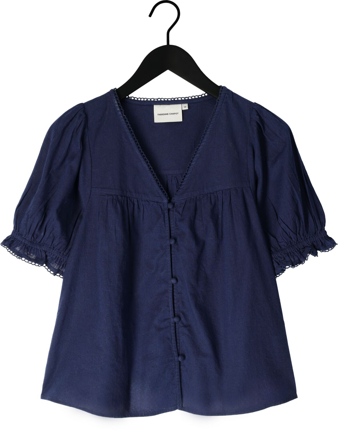 FABIENNE CHAPOT Dames Blouses Juno Blouse Donkerblauw