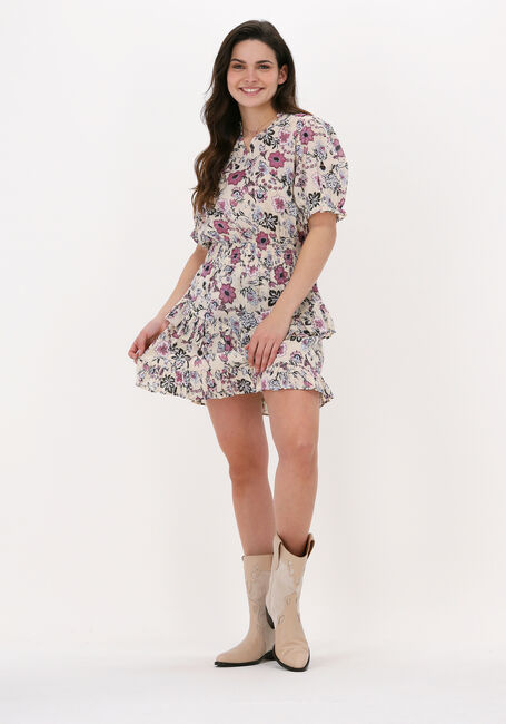 Paarse NEO NOIR Mini jurk DUNHAM HERB S VOILE DRESS - large