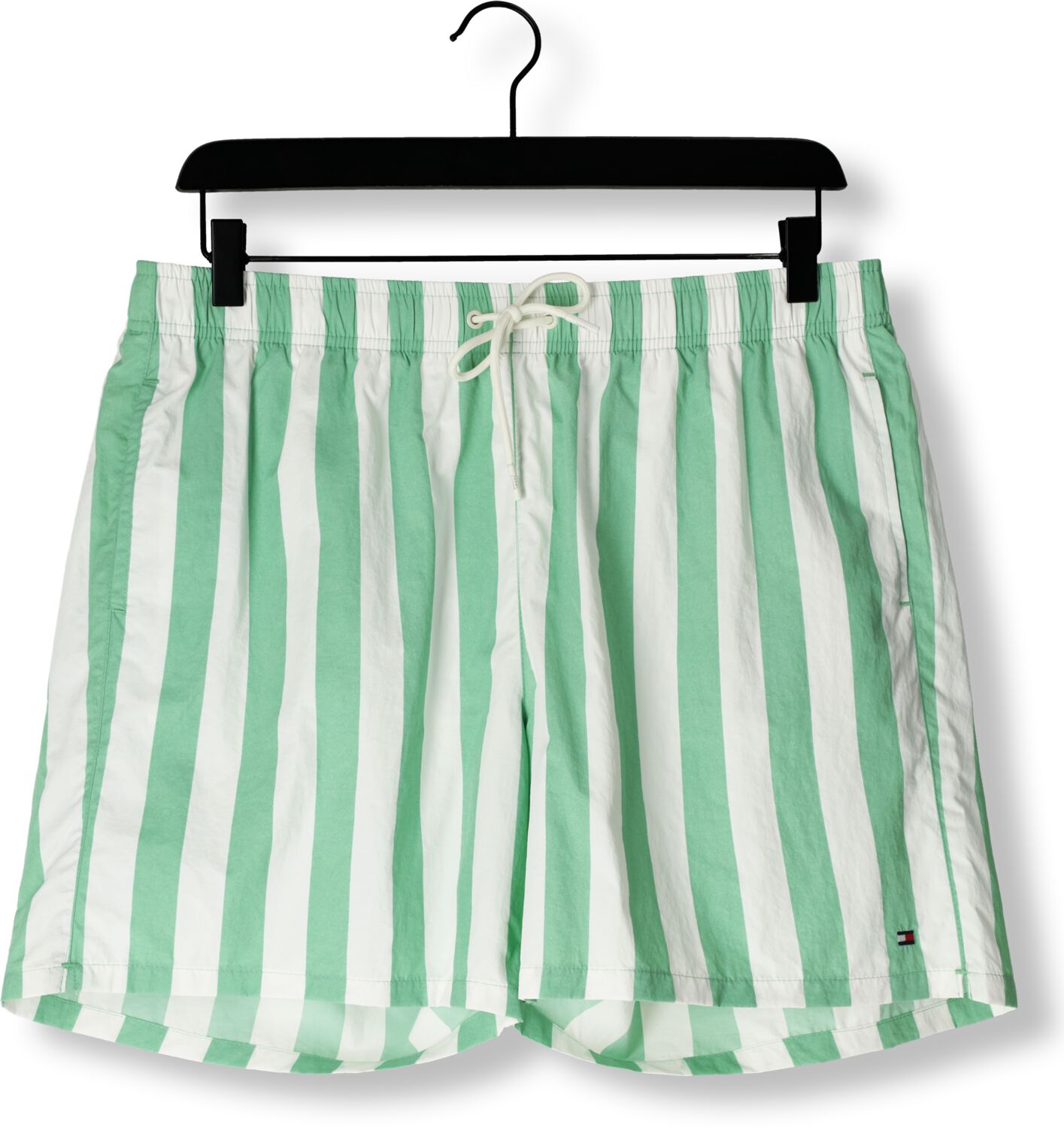 TOMMY HILFIGER Heren Zwembroeken Medium Drawstring Print Groen