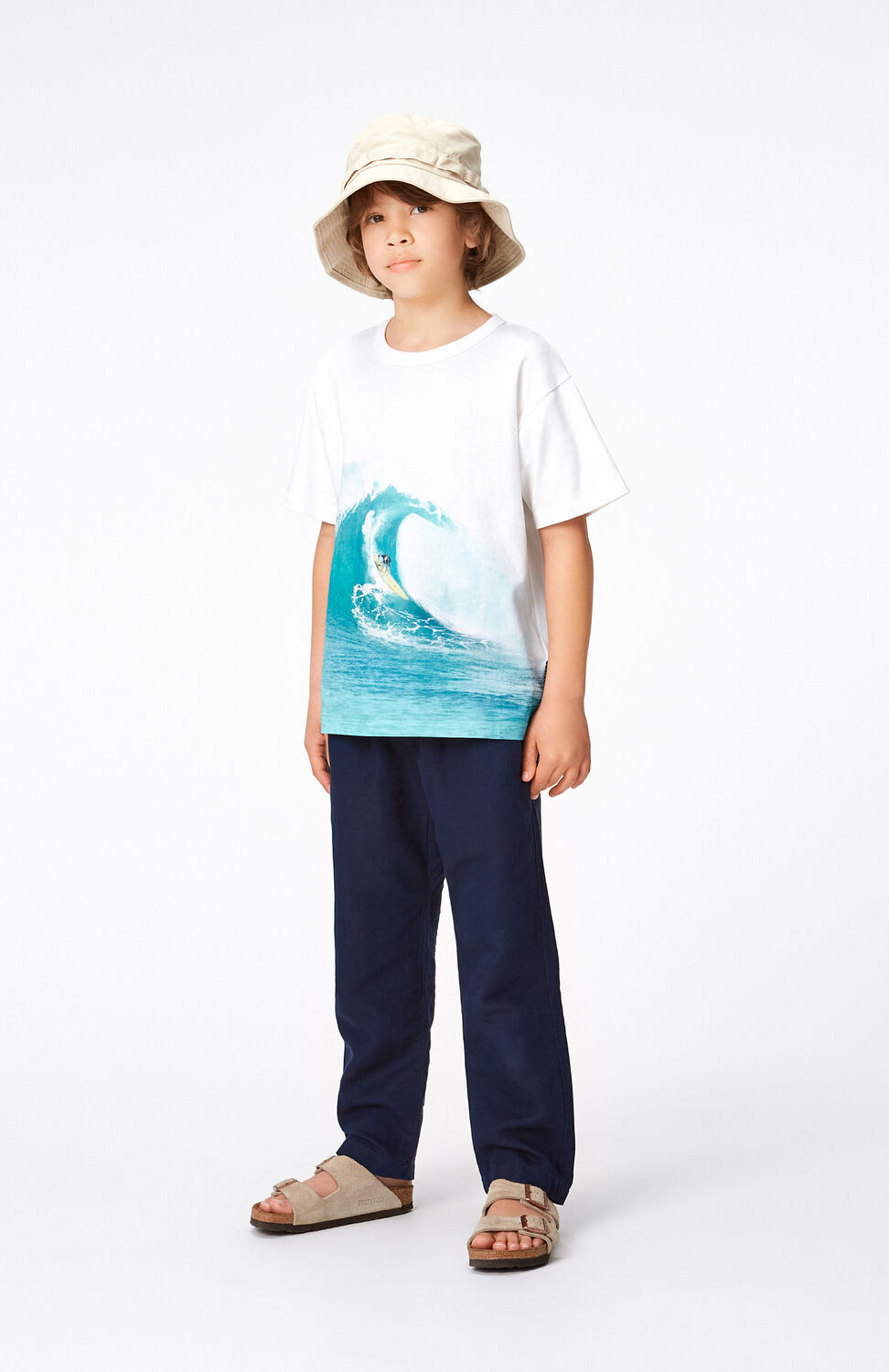 MOLO Jongens Polo's & T-shirts Riley Wit