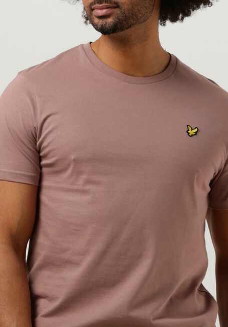 Roze LYLE & SCOTT T-shirt PLAIN T-SHIRT - large