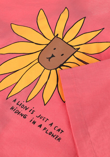 Roze Jelly Mallow Blouses LION CROPPED SHIRT - large