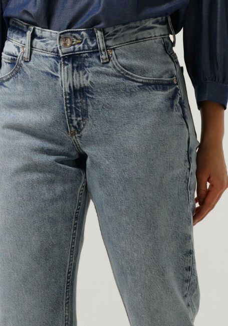 Blauwe LEE Mom jeans RIDER JEANS WASHED IN LIGHT - large