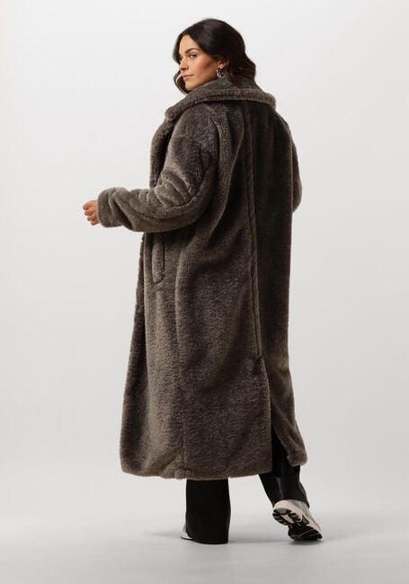 Grijze NOTRE-V Faux fur jas NV-EDDIE - large