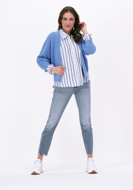 Blauwe BELLAMY Blouses HART STRIPE - large