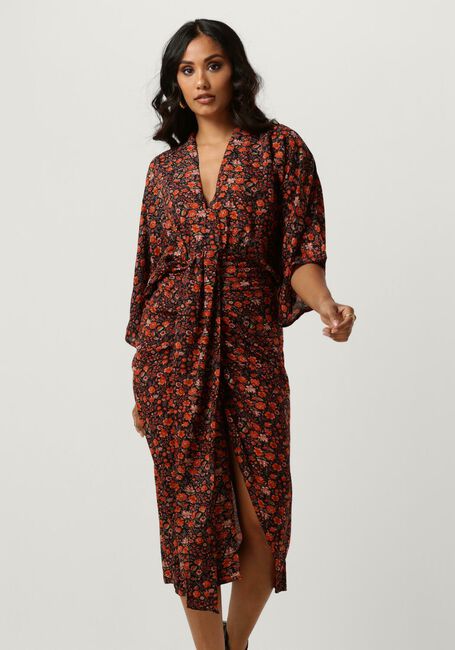 Zwarte SISSEL EDELBO Maxi jurk JUNO DRESS MAXI | Omoda