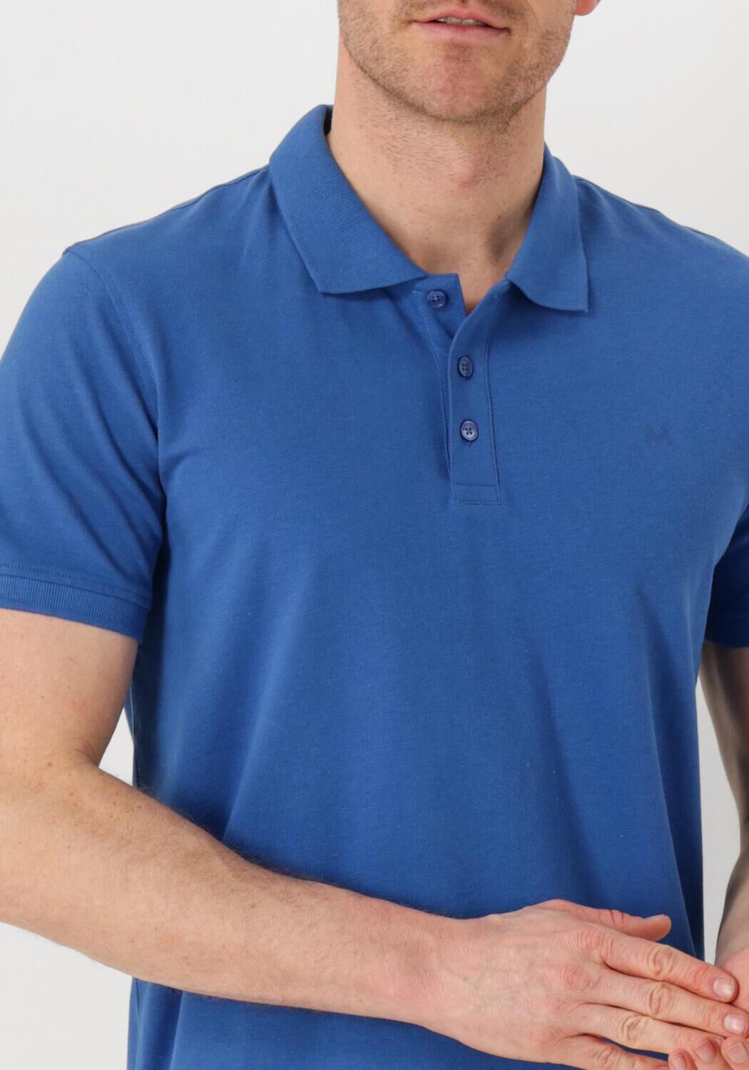 MATINIQUE Heren Polo's & T-shirts Mapoleo Melange Blauw