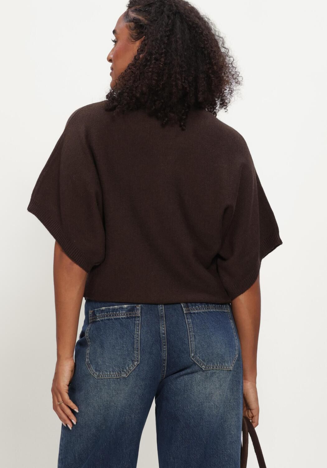 Bruine GRACE & MILA Trui PULLOVER - large