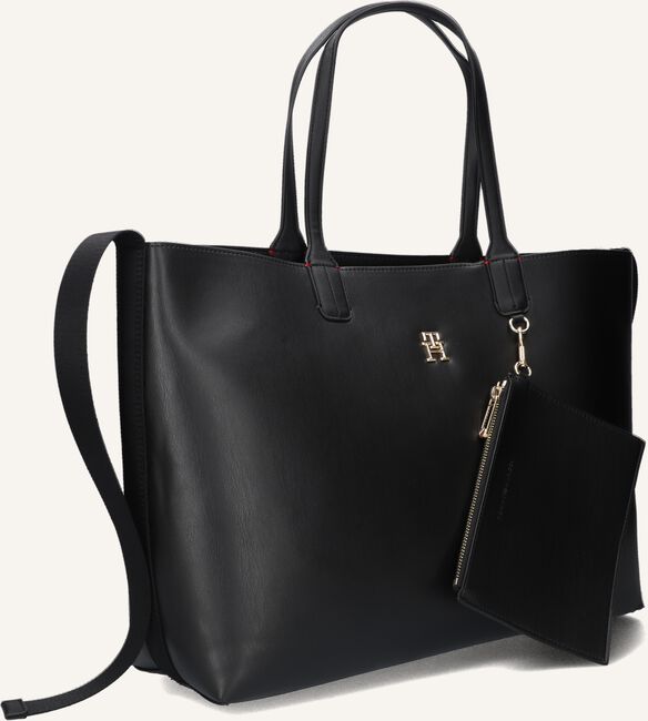 Zwarte TOMMY HILFIGER Shopper ICONIC TOMMY TOTE Zwarte TOMMY HILFIGER Shopper ICONIC TOMMY TOTE - large