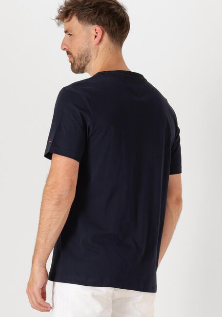 Blauwe TOMMY HILFIGER T-shirt MONOTYPE ALL AMERICAN TEE - large