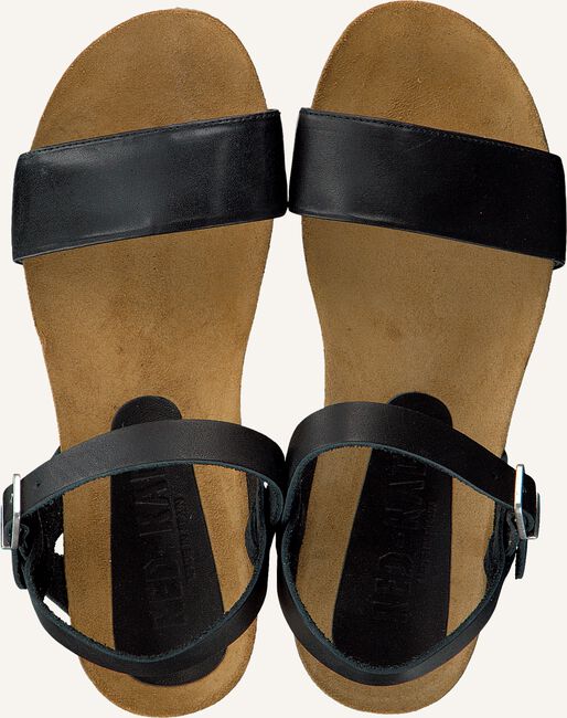 Zwarte RED-RAG Platte sandalen 79198 Zwarte RED-RAG Platte sandalen 79198 - large