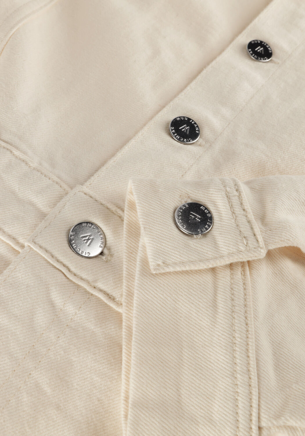 Gebroken wit ANOTHER LABEL Jumpsuit LAUREN DENIM JUMPSUIT L/S - large