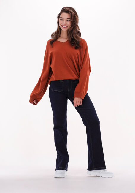 Blauwe VANESSA BRUNO Flared jeans DOMPAY PANTALON FLARE - large