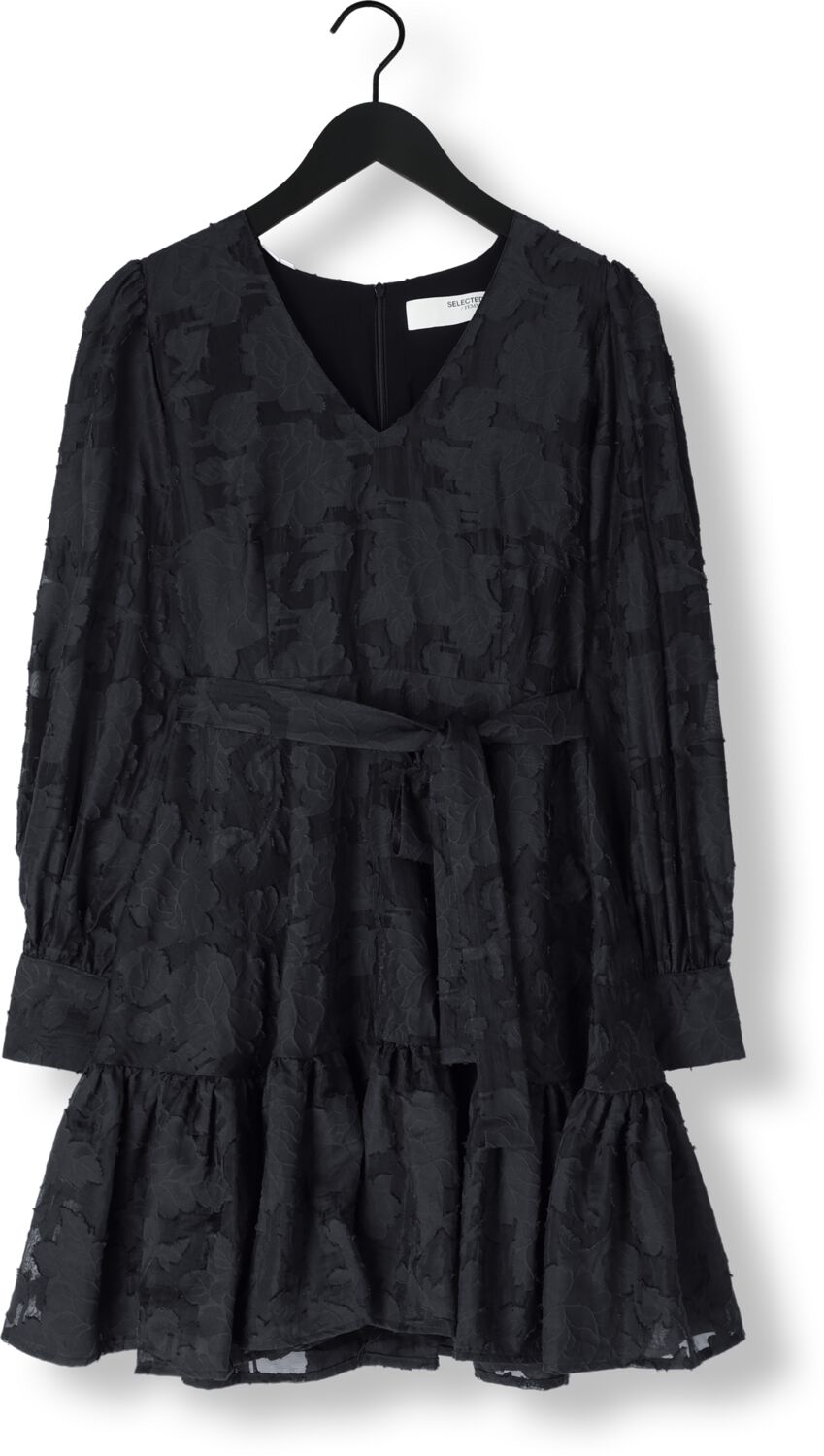 SELECTED FEMME Dames Jurken Slfcathi-sadie Short V-neck Dress Donkerblauw
