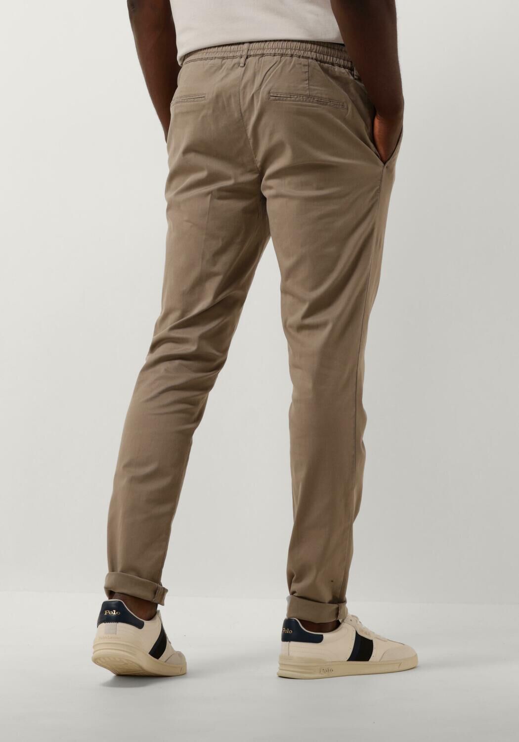 PROFUOMO Heren Broeken Trousers 842 Sportcord Taupe