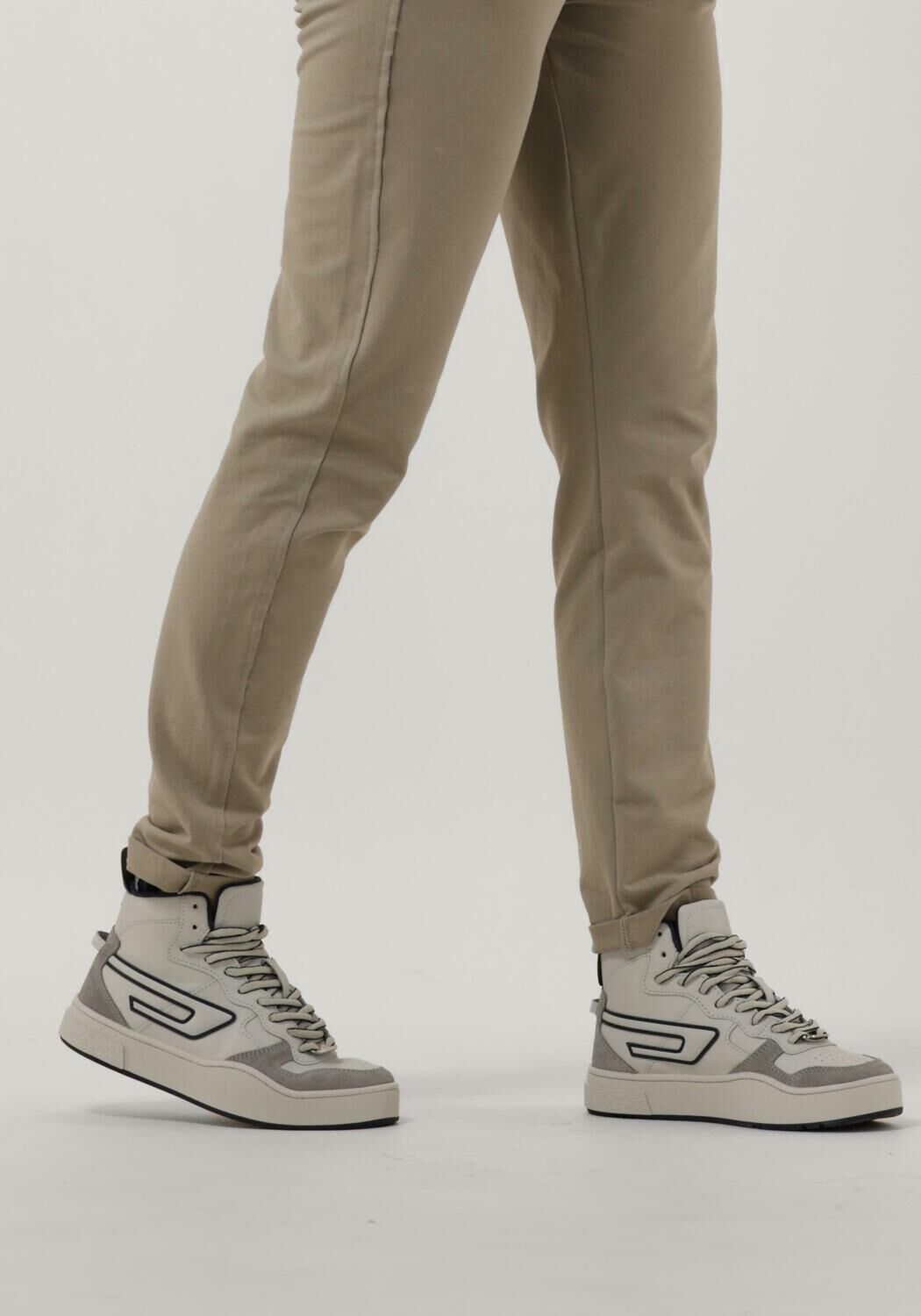 Blauwe DIESEL Hoge sneakers S-UKIYO MID DAMES - large