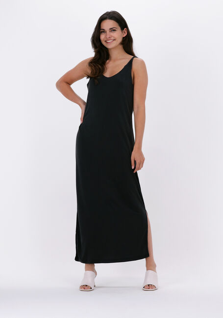 Zwarte MY ESSENTIAL WARDROBE Maxi jurk SAGA STRAP DRESS - large