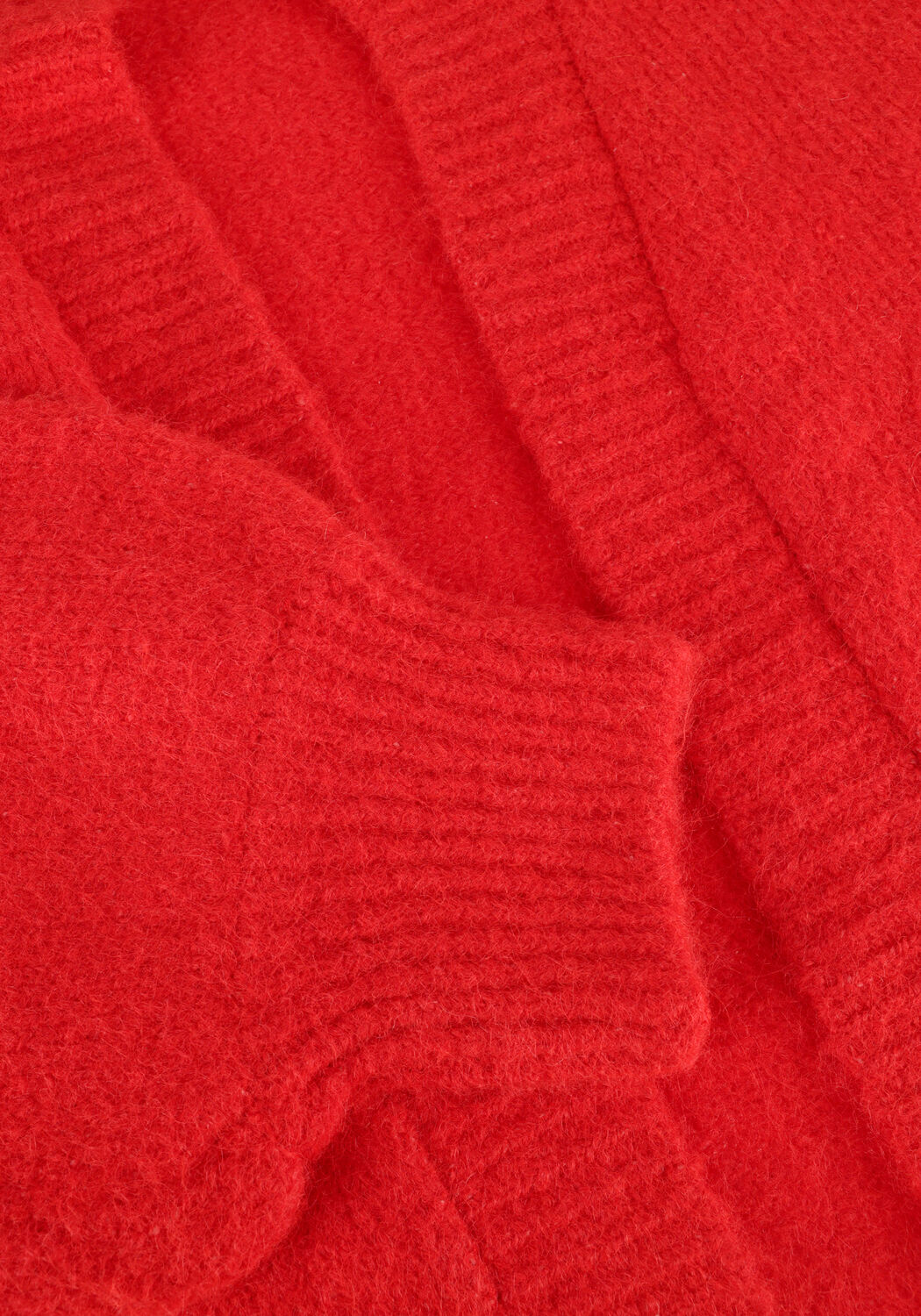 Rode SUMMUM Vest PUFF SLEEVE CARDIGAN COZY MELANGE KNIT - large