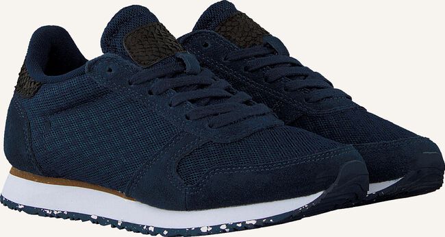 Blauwe WODEN Lage sneakers YDUN SUEDE MESH II Blauwe WODEN Lage sneakers YDUN SUEDE MESH II - large