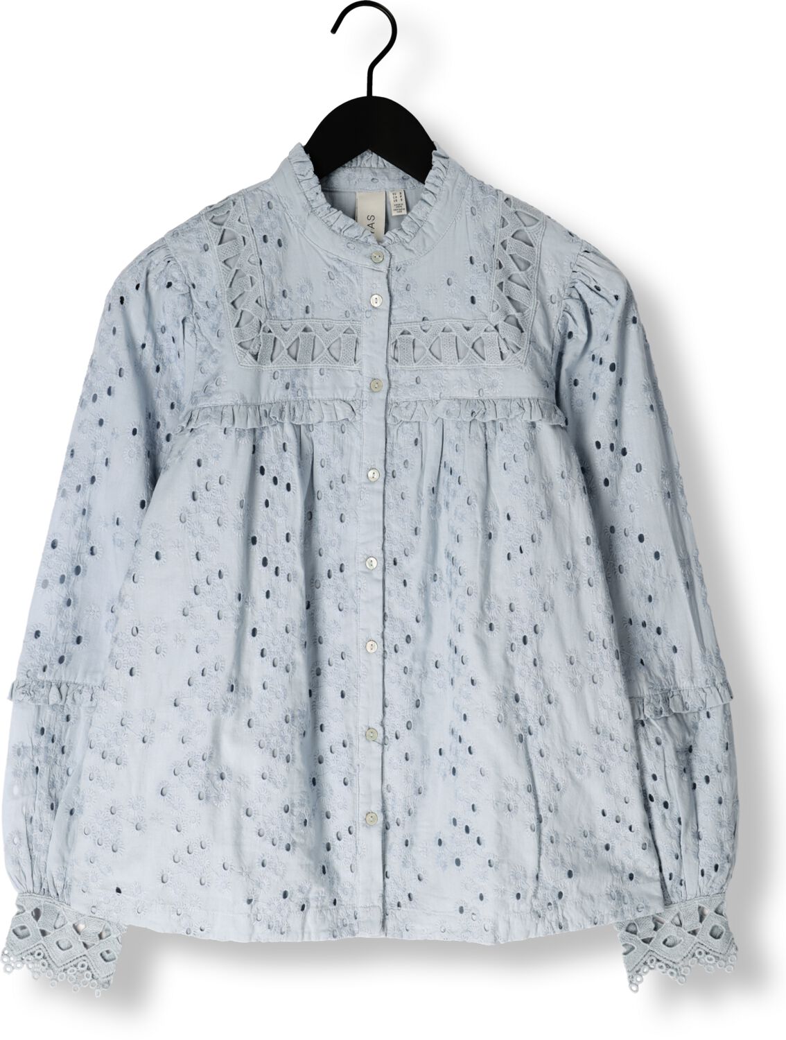 Y.A.S. Dames Blouses Yasgunva Ls Shirt Blauw