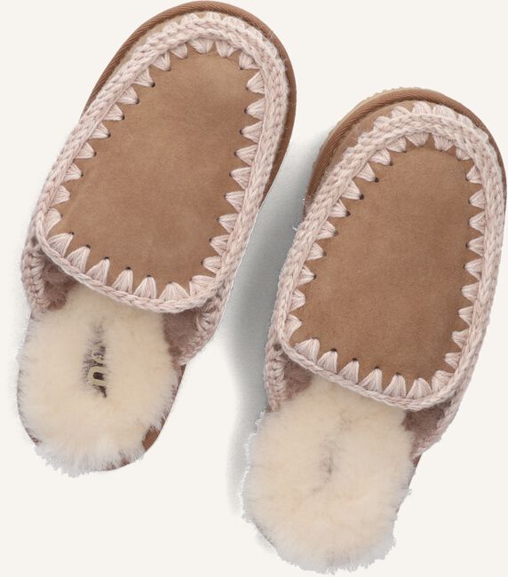 Bruine MOU Pantoffels SLIPPER FULL ESKIMO STITCH Bruine MOU Pantoffels SLIPPER FULL ESKIMO STITCH - large