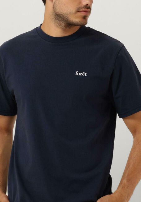 Donkerblauwe FORÉT T-shirt AIR T-SHIRT - large