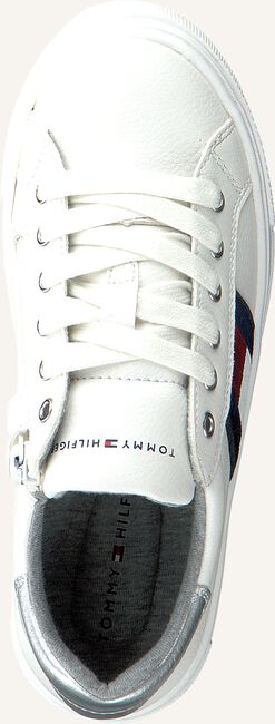 Witte TOMMY HILFIGER Lage sneakers LOW CUT LACE UP T3A4-30616 Witte TOMMY HILFIGER Lage sneakers LOW CUT LACE UP T3A4-30616 - large