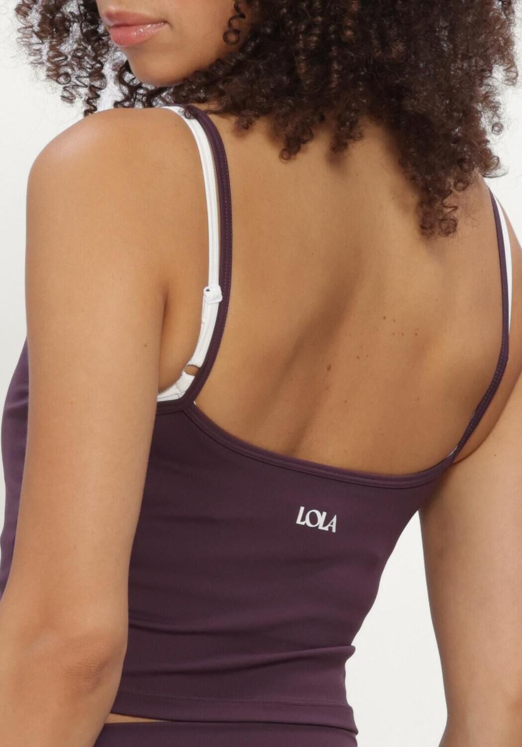 THE LOLA CLUB Dames Tops & T-shirts Bruna Top Paars