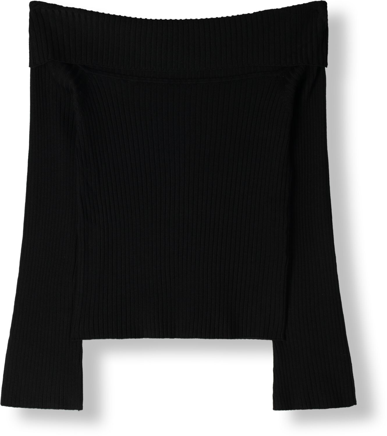 ENVII Dames Tops & T-shirts Entopo O-s Ls Knit 5253 Zwart