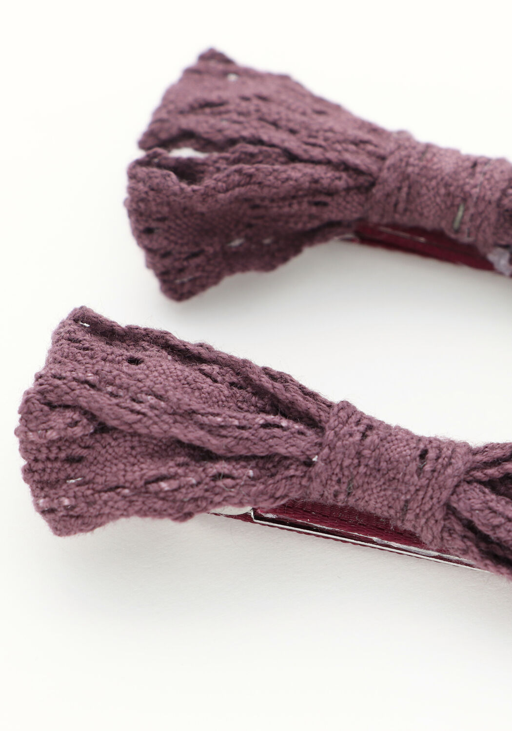 Paarse LIL' ATELIER Haarbanden NMFACC-LOLA 2 PACK HAIR CLIPS LIL - large