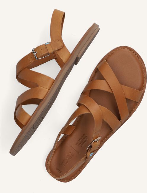 Cognac TOMS Platte sandalen WM SICILY SAND Cognac TOMS Platte sandalen WM SICILY SAND - large