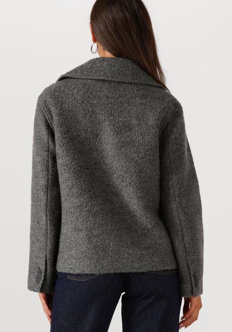 Grijze SELECTED FEMME Mantel SLFALMA BOUCLE LANO JACKET - large