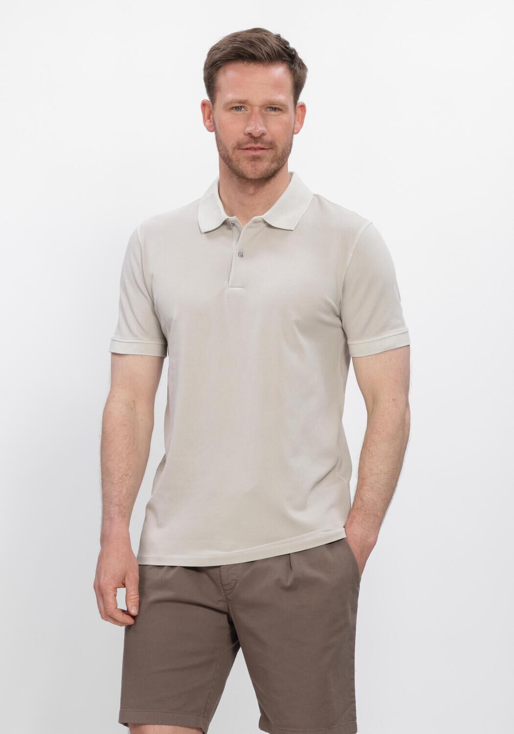 Grijze STEFANO LAURAN Polo POLO BJORN - large