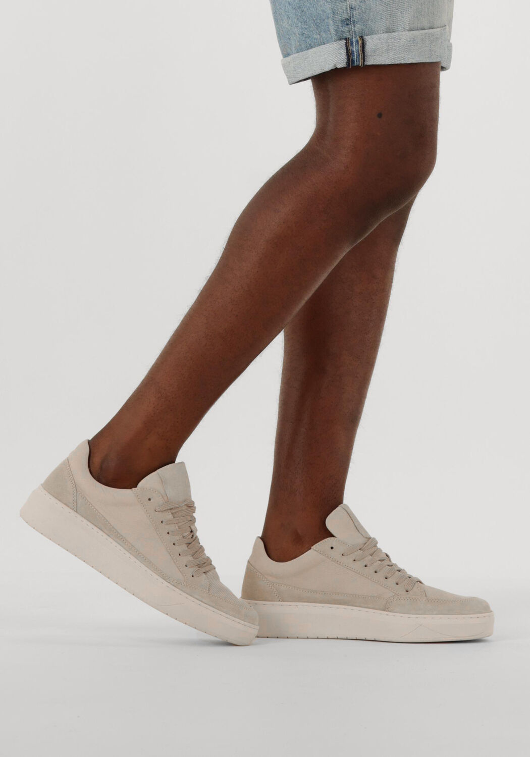 Beige CLAY Lage sneakers ENZO - large