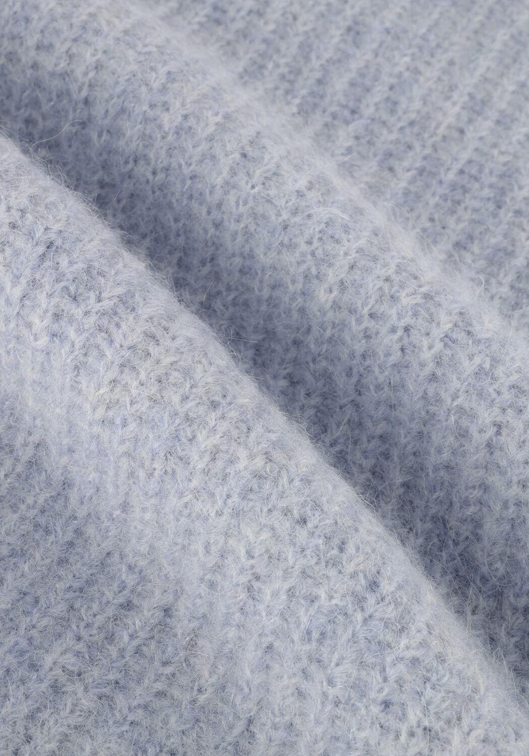 Lichtblauwe BRUUNS BAZAAR Trui SYRINGA RIKA KNIT - large