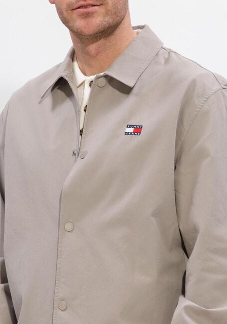 Zand TOMMY JEANS Overshirt TJM SPORT OVERSHIRT - large