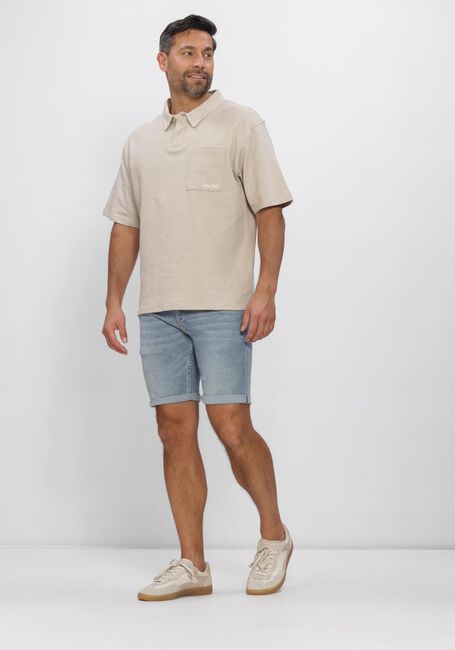 Blauwe PURE PATH Shorts THE STEVE SKINNY FIT SHORT - large