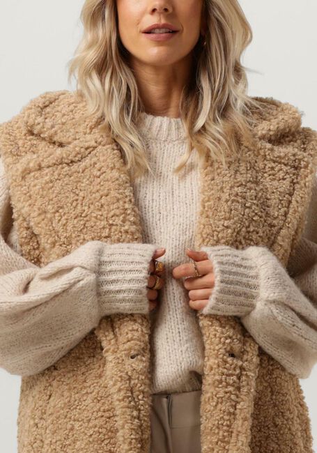 Taupe NOTRE-V Gilet TEDDY GILET - large