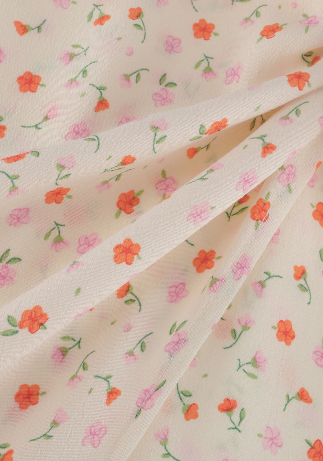 Creme ENVII Midirok ENMALLORCA SKIRT AOP 7014 - large