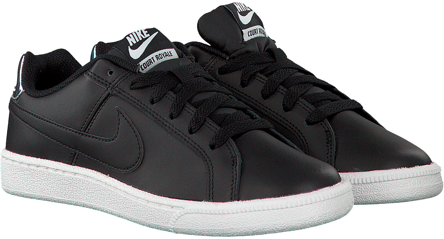 Zwarte NIKE Sneakers COURT ROYALE WMNS Omoda