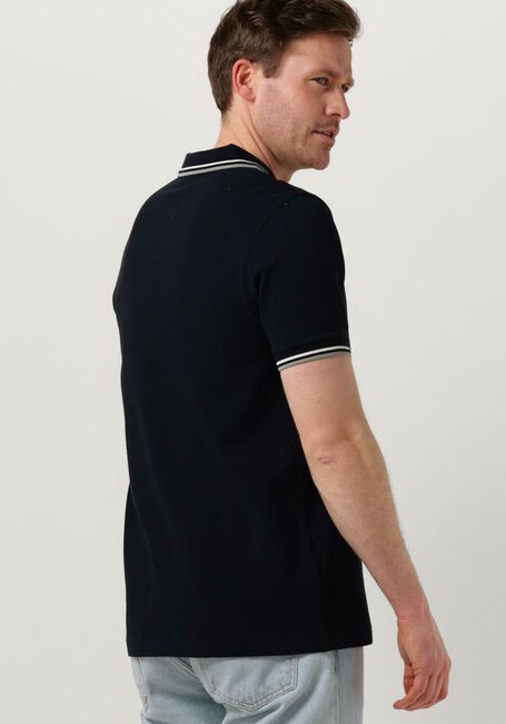 Donkerblauwe FRED PERRY Polo TWIN TIPPED FRED PERRY SHIRT - large