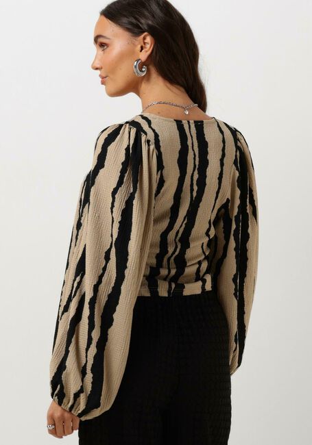 Beige MODSTRÖM Blouses HARLANDMD PRINT TOP - large